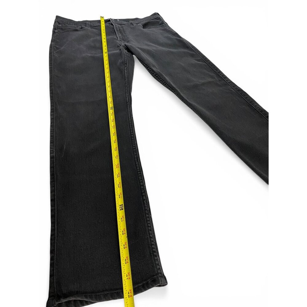 Hollister Slim Straight Mens Black Jeans Size W36 L32 Advanced Stretch - Picture 6 of 8